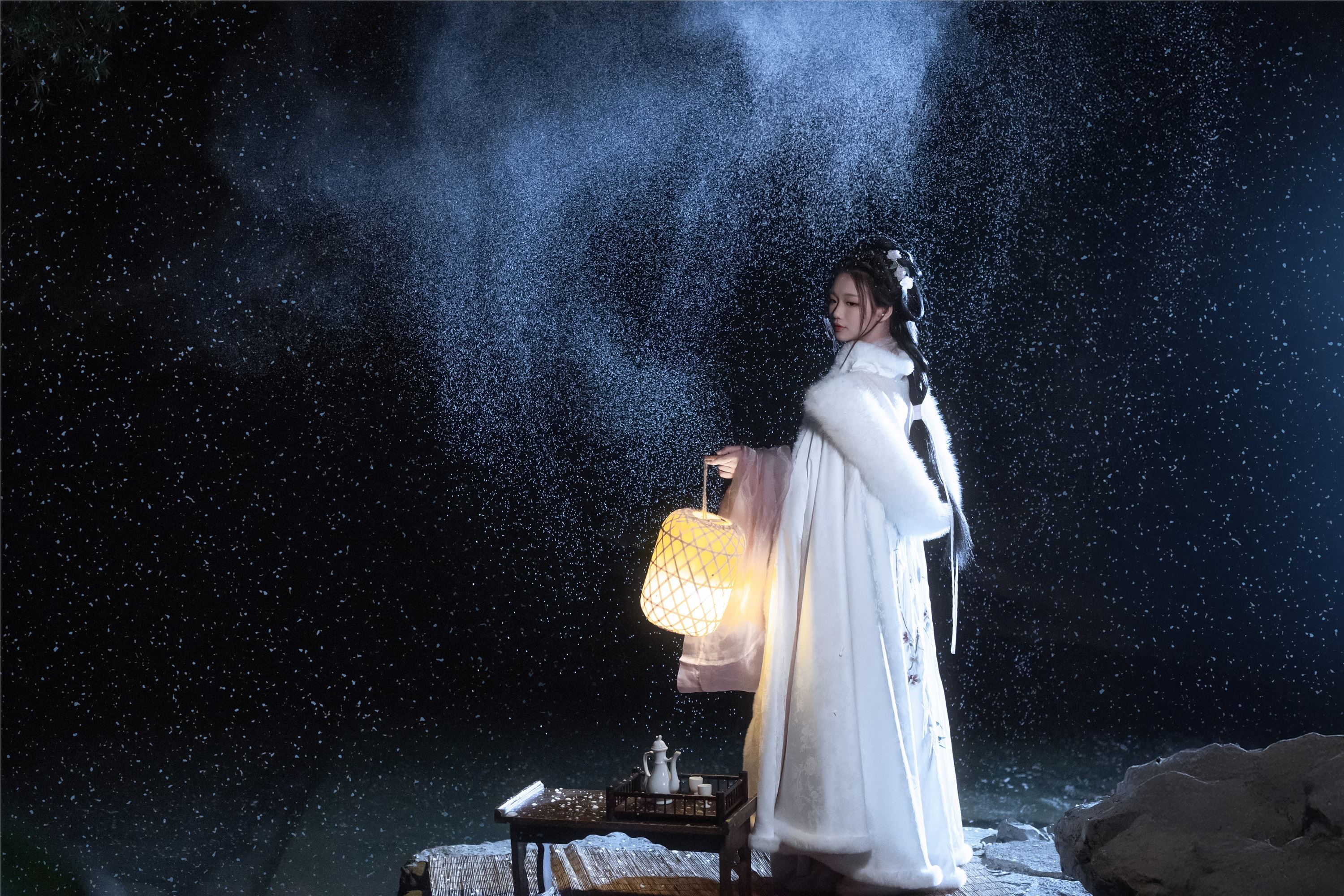 YITUYU 艺图语 2025.03.06 风雪夜归人 晚江亭